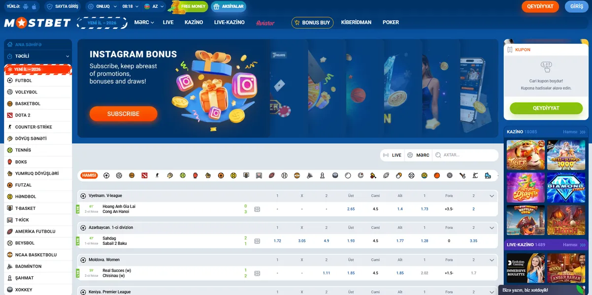 Mostbet-in lisenziyası və hüquqi təminatı